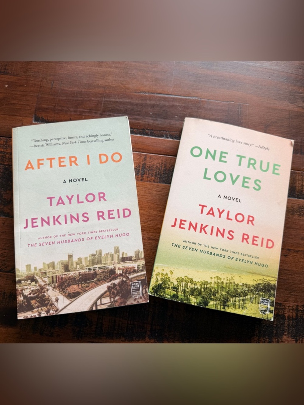 Paperback Books by Taylor Jenkins Reid- After I Do & One True Loves